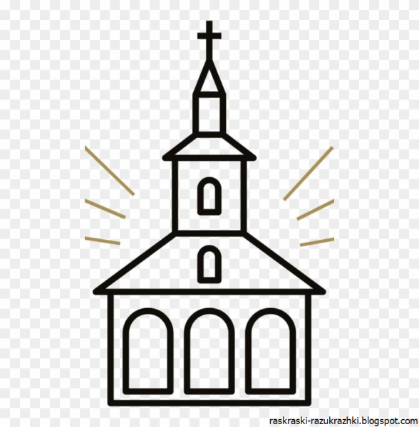 Храм раскраска для детей