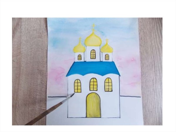 Храмы рисунки несложные