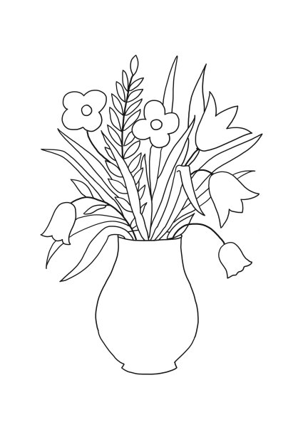 Раскраски цветов