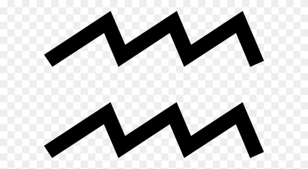 Раскраска Водолей знак зодиака