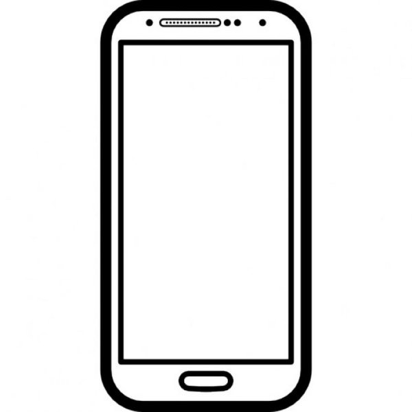 Рисунки для срисовки телефон