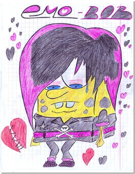 Эмо стиль рисования