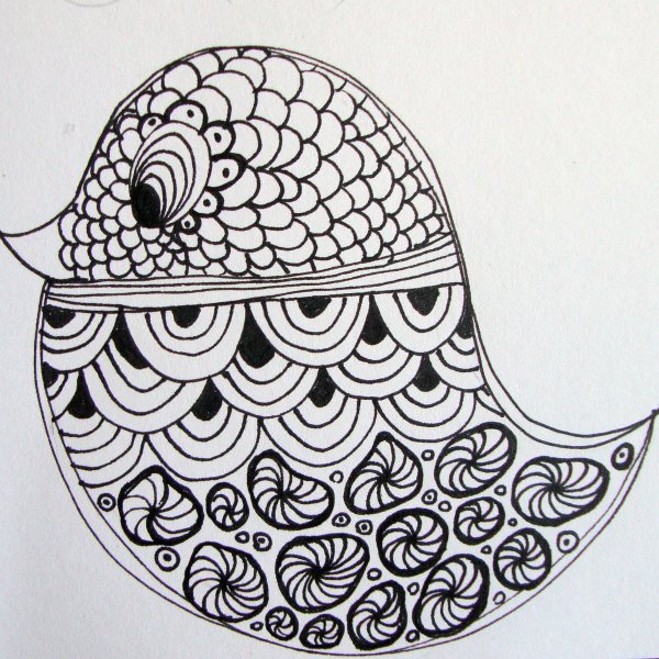 Стиль рисования дудлинг