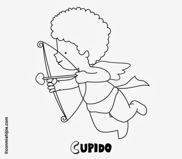 Нарисовать Купидона