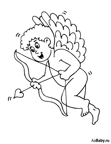 Купидон нарисовать легко