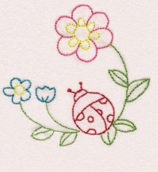 Рисунки для вышивки стебельчатым швом