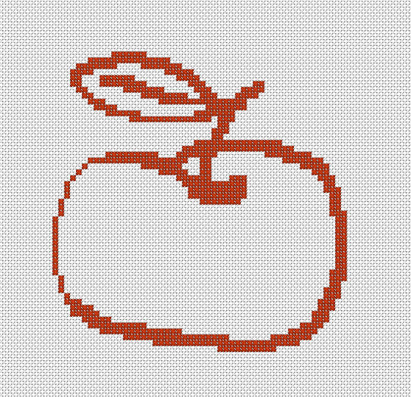 Вышивка Хэллоу Китти