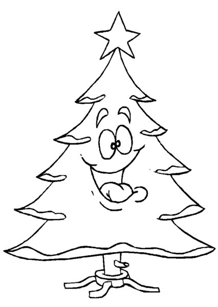 Зимние раскраски Снеговик