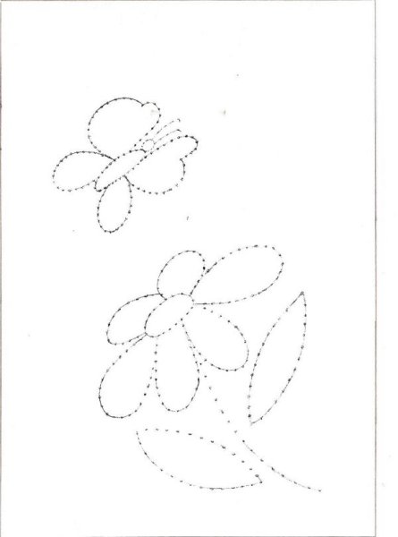 Трафареты для люневильской вышивки