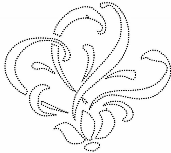 Контур для вышивания