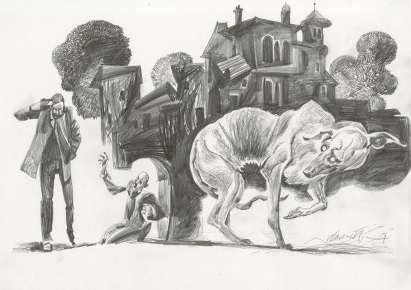 Crime and punishment, illustrated by Dave MCKEAN