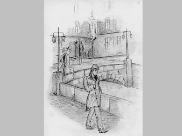 Глазунов иллюстрации к Достоевскому преступление и наказание