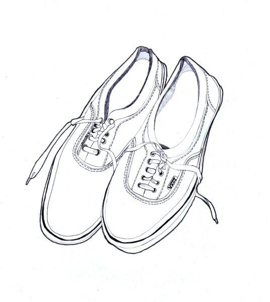 Кроссовки Наброски