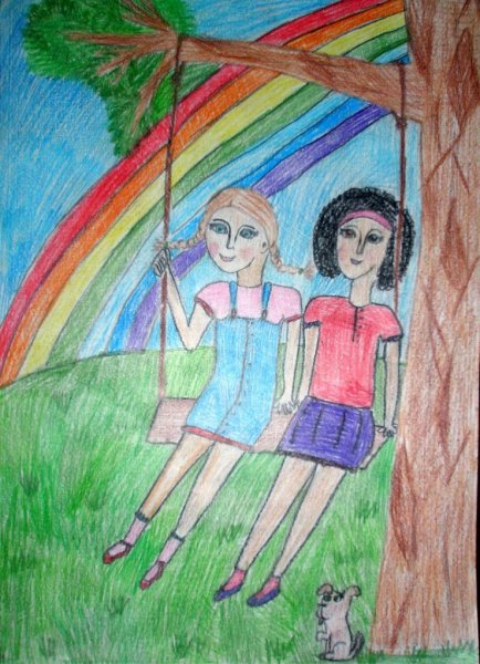 Иллюстрация на тему Дружба