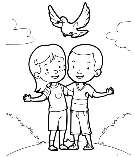 Дружба рисунок