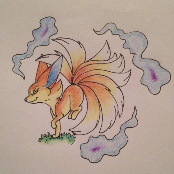 Девятихвостый Лис Китсуне