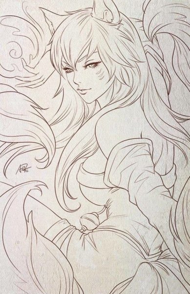 Узор лисица