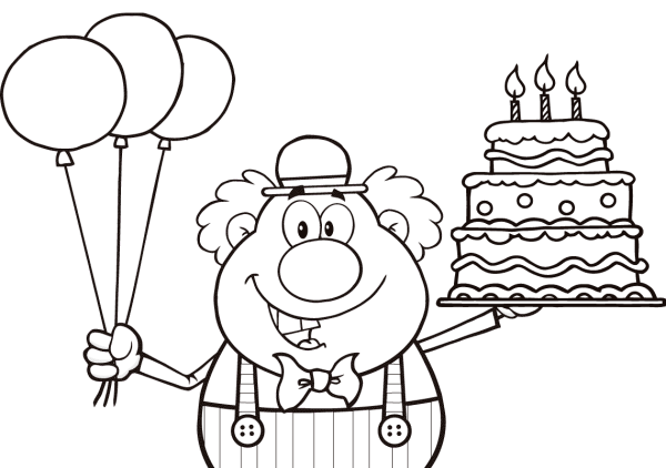 Раскраска с днем рождения дедушка