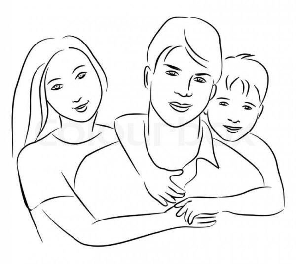 Рисунок ко Дню матери