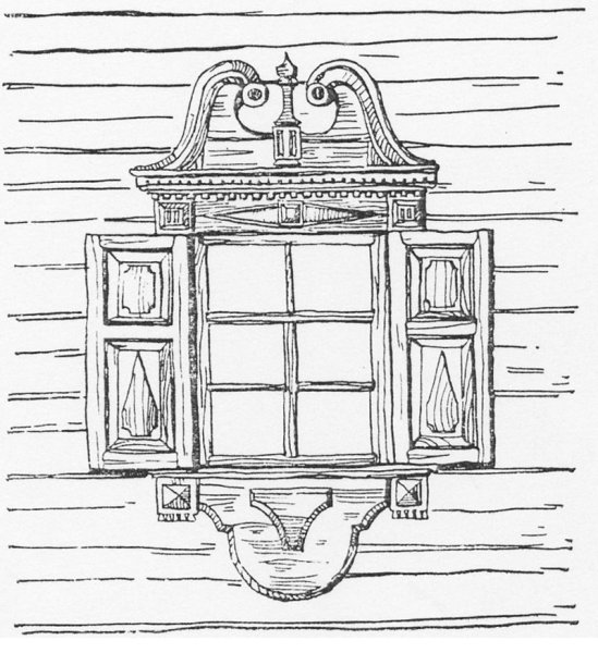 Наличники на окна рисунок