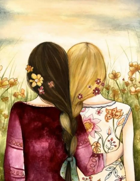 Открытка старшей сестре