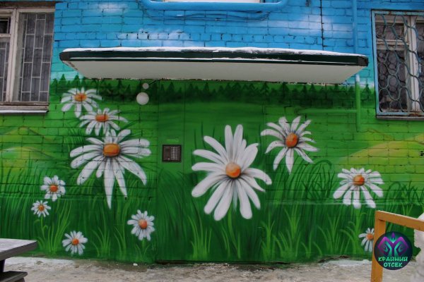 Роспись стен на улице