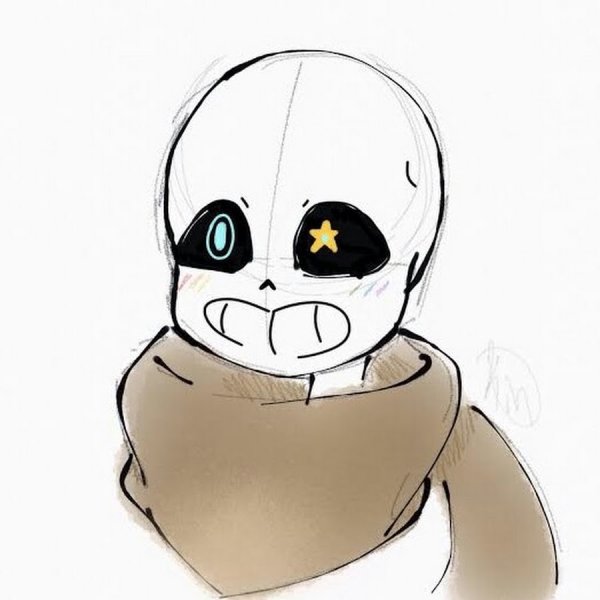 Андертейл для срисовки Инк