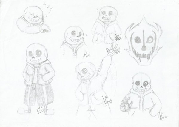 Рисунки Санса