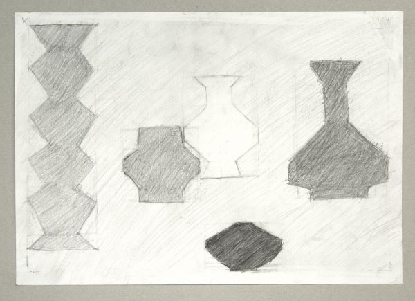 Зарисовки плоских предметов