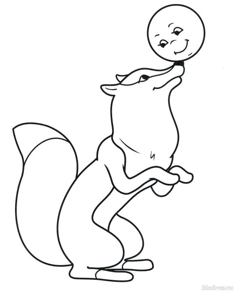 Рисование в средней группе лиса и Колобок