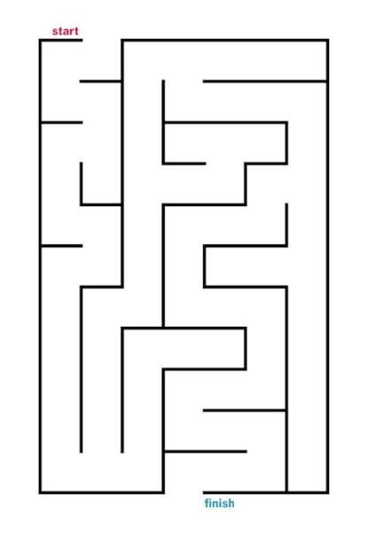 Лабиринт прямоугольный