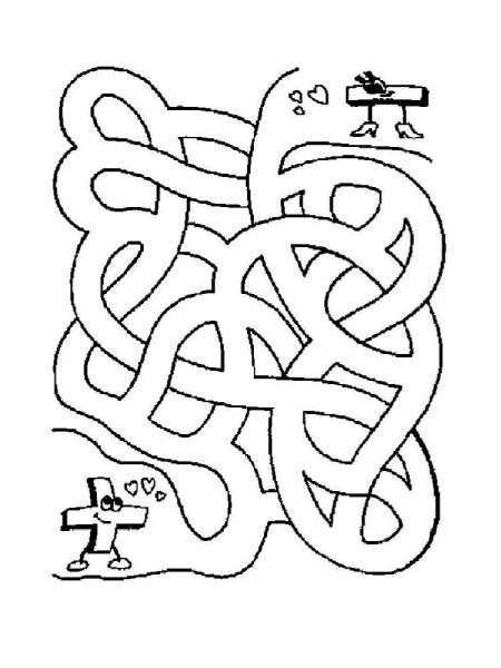 Лабиринт легкий