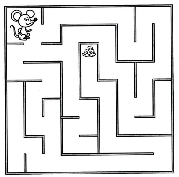 Лабиринт прямоугольный