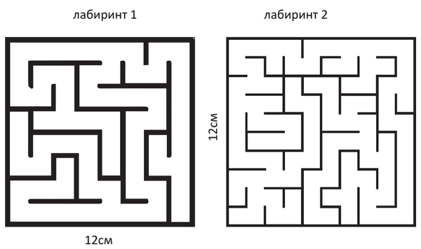 Лабиринт легкий