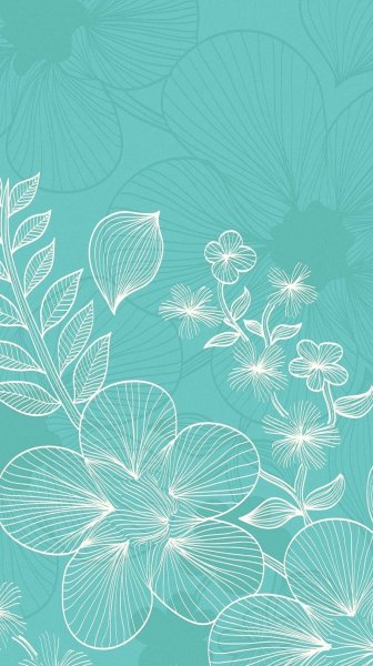 Бирюзовый фон