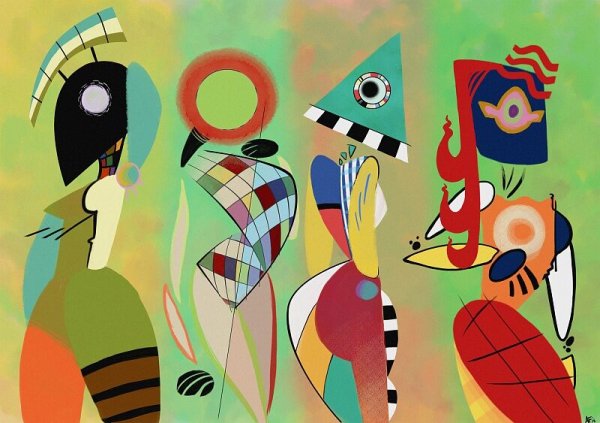 Авангардная живопись Кандинский