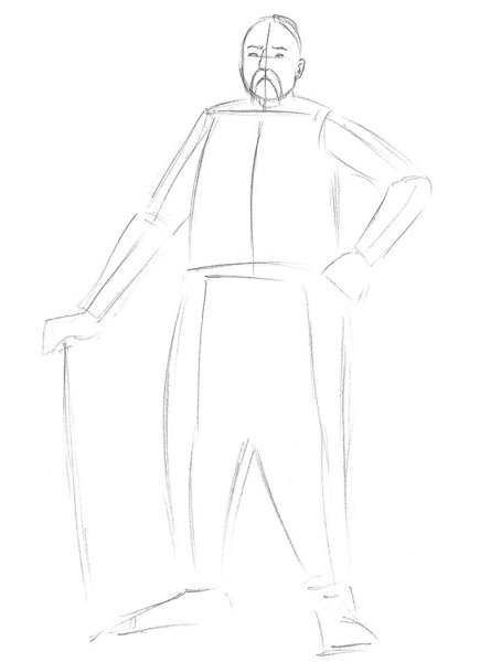 Эскизы Казаков