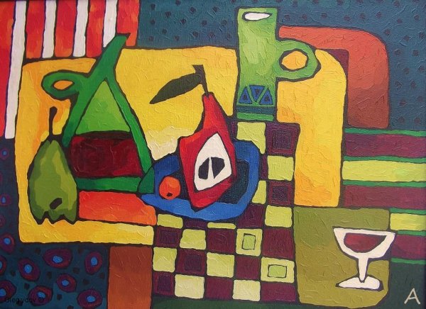 Авангардный натюрморт Пикассо