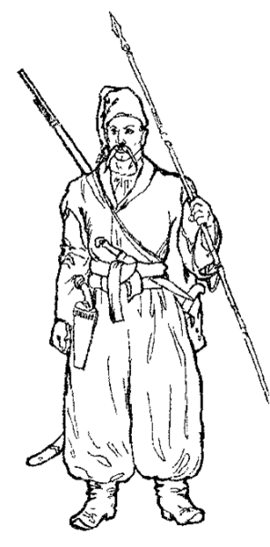 Рисунки Казаков