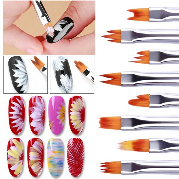 Рисунки на ногтях для начинающих