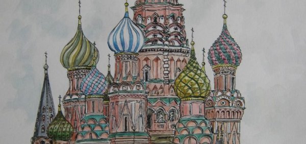 Собор Василия Блаженного вытыканка