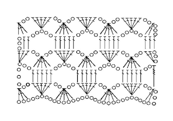 Узоры для вязания шарфа крючком