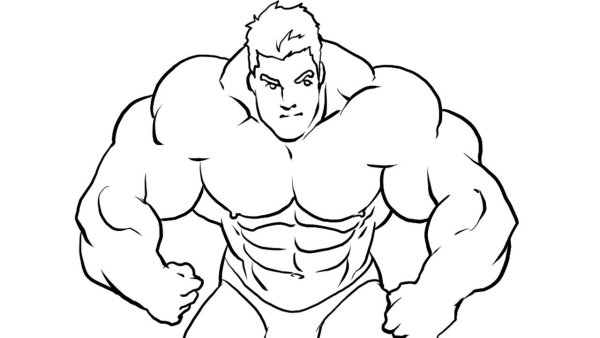 Каска рисунок