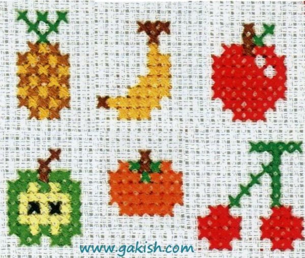 Простые схемы для вышивания крестиком