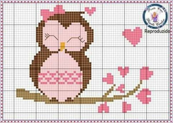 Простая вышивка собаки