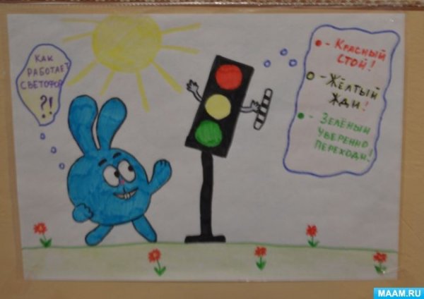 Рисунки по ПДД