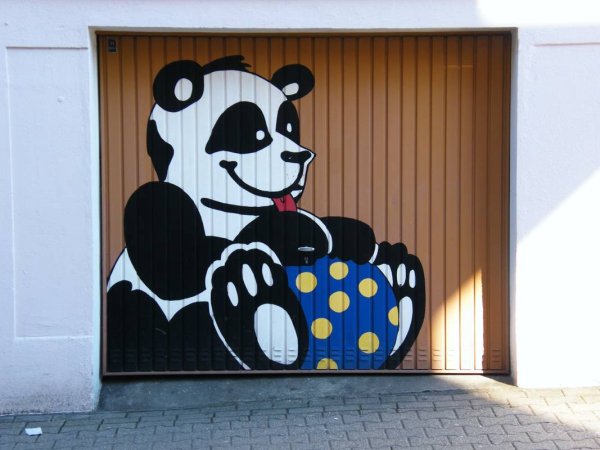 Забор нарисованный