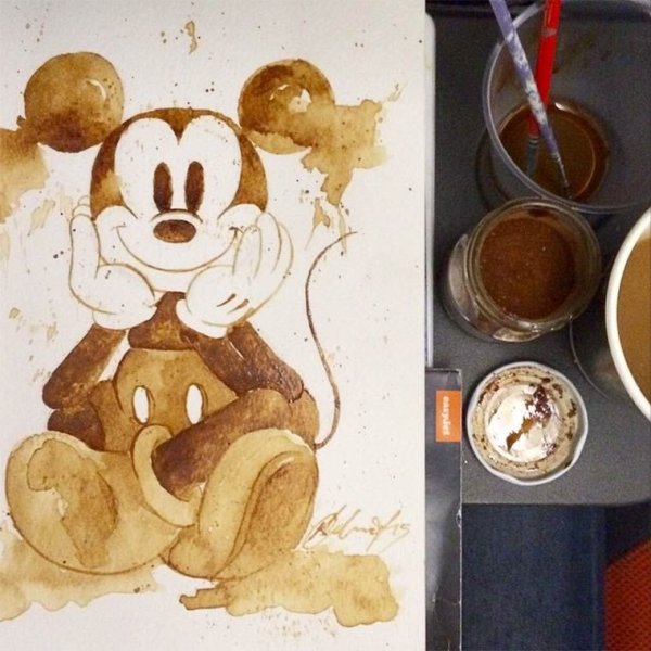 Кофе рисунок