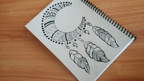 Красивые рисунки для скетчбука