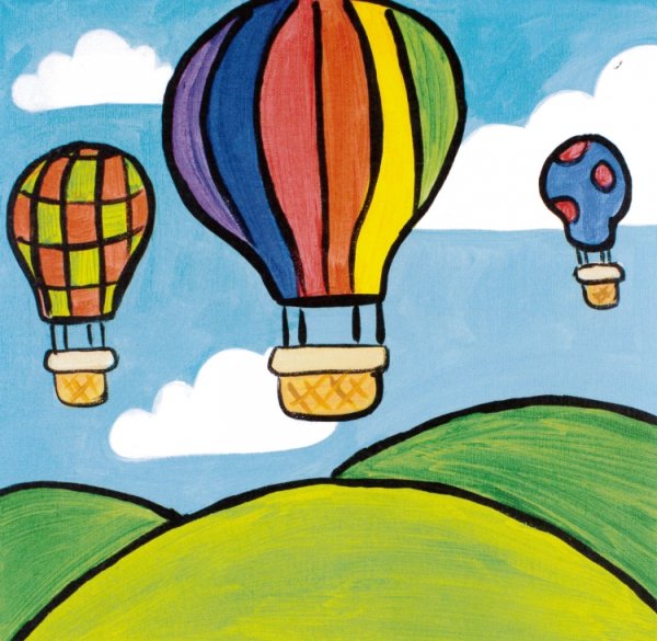 Классные рисунки красками